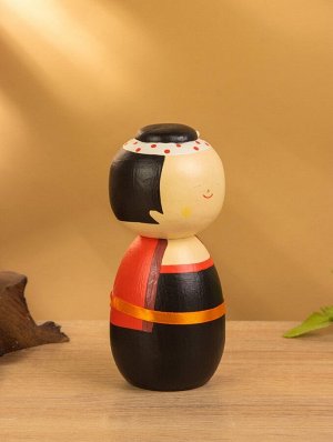 Деревянная кукла кокеши «Ямато», 7x7.5x15 см