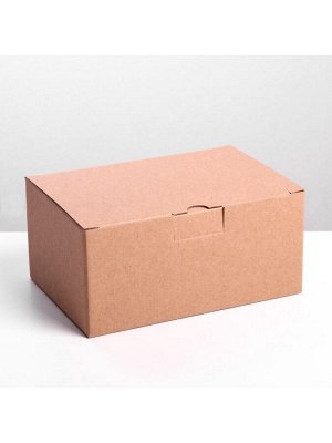 Коробка подарочная складная, упаковка, 22 х 15 х 10 см