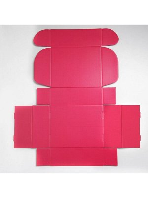 Коробка подарочная складная, упаковка, «Фуксия», 27 х 21 х 9 см