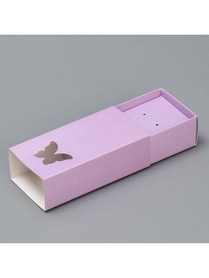 Коробка под бижутерию, упаковка, «Лаванда», 10 х 5 х 3 см