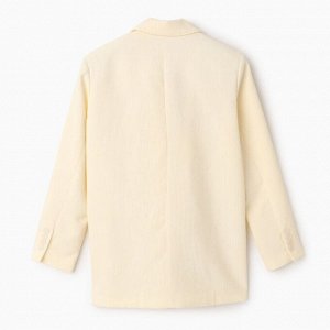 Пиджак женский MIST Velvet, молочный