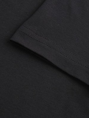 Пижама женская (футболка, шорты) MINAKU: Home collection, чёрная