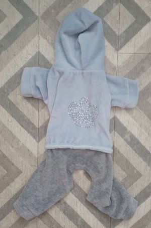 Велюровый костюм "Mikki" на собаку, унисекс+ПОДАРОК