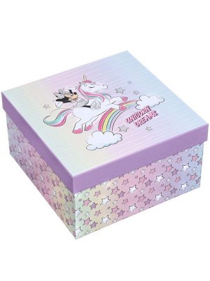 Набор коробок 5 в 1 Unicorn, Минни Маус, 14x14x8.5 - 22x22x12.5 см
