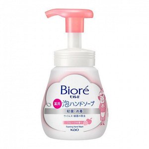 Мыло-пенка для рук KAO Biore U Foaming Hand Soap Fruit фруктовый аромат, бут 240мл, 1/12