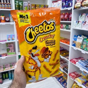 Cheetos Crunchy Cheese Burger 200g - Кранчи Читос Чизбургер
