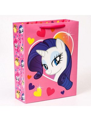 Пакет подарочный, 31x40x11.5 см, упаковка, My Little Pony