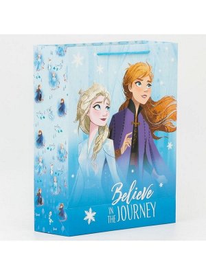 Disney Пакет подарочный, 31x40x11.5 см, упаковка, Холодное сердце