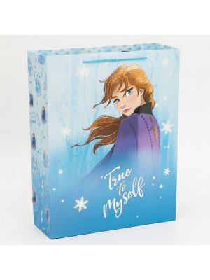 Disney Пакет подарочный, 31x40x11.5 см, упаковка, Холодное сердце