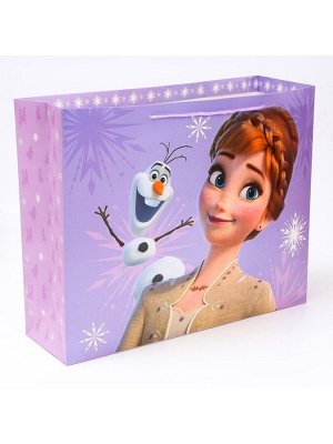 Disney Пакет подарочный, 50х40х15 см, упаковка, Холодное сердце