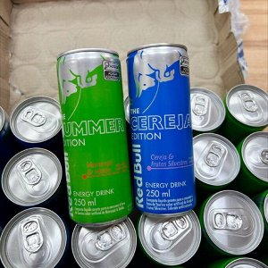 Red Bull Maracuja & Melao 250ml - Ред Булл маракуйя и дыня. Бразилия