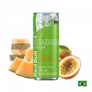 Red Bull Maracuja & Melao 250ml - Ред Булл маракуйя и дыня. Бразилия