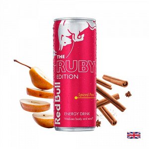Red Bul Ruby Edition Spiced Pear 250ml - Ред Булл Руби. Пряная груша