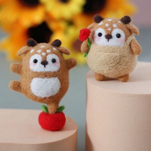 Набор для валяния игрушки из шерсти