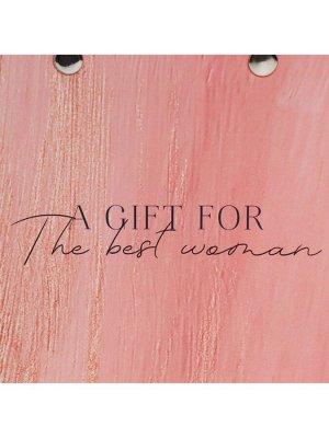 Пакет влагостойкий для цветов Gift with love, 11,5 х 12 х 8 см