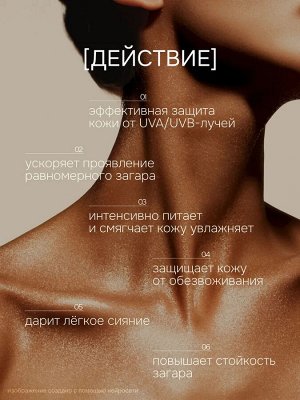 SE Масло-Активатор загара SPF 25+ с блестками "двойное сияние", 180 мл