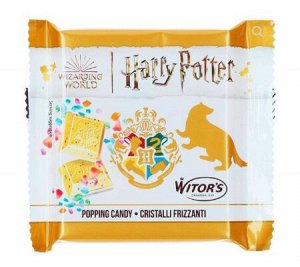 Белый шоколад с взрывной карамелью Witor’s Harry Potter Milk Chocolate Popping Candy 50 гр