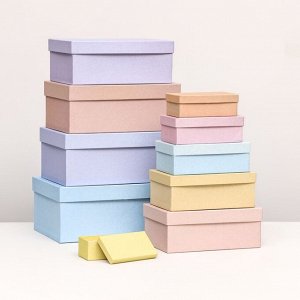 Набор коробок 10 в 1 «На рассвете», 30x19x11.5 - 11x6.5x4 см