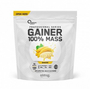 Гейнер OPTIMUM SYSTEM 100% Mass Gainer (20/76) - 1 кг