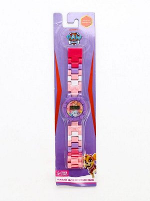 УЦЕНКА Часы наручные электронные PAW PATROL «Скай и Эверест», с ремешком-конструктором