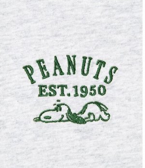 Женская футболка с короткими рукавами и принтом UT PEANUTS Snoopy  479983 серый