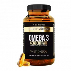 Омега 3 aTech Premium Omega-3 90% 1250мг (625/375) - 60 капс
