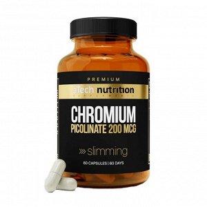 Пиколинат хрома aTech ПРОЛОНГ Chromium Picolinate 250 мкг - 60 капс