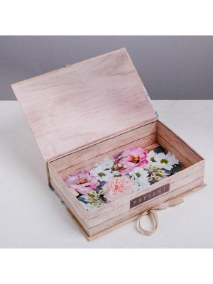 Коробка‒книга, упаковка подарочная, «Only for you», 20 х 12.5 х 5 см