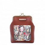 Кроссбоди VINTAGE KISS-LOCK CROSSBODY (Emily Travels Europe)