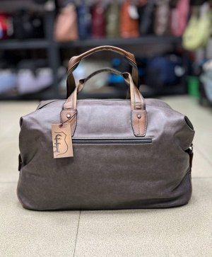 Сумка мужская дорожная кожаная
