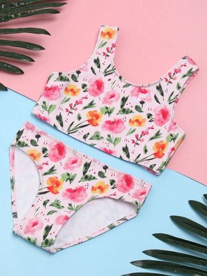 Купальник детский KAFTAN «Цветы».