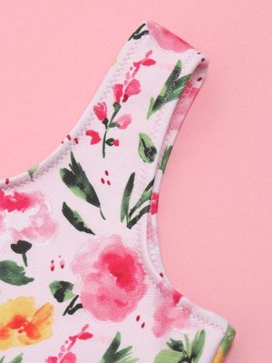 Купальник детский KAFTAN «Цветы».