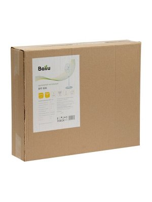Вентилятор Ballu BFF-806, напольный, 40 Вт, d=34 см, 3 скорости, 1 режим, белый