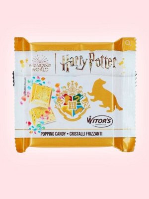 Белый шоколад с взрывной карамелью Witor’s Harry Potter Milk Chocolate Popping Candy 50 гр