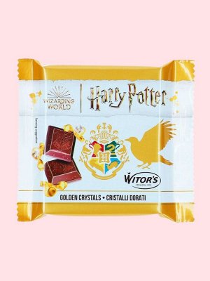 Молочный шоколад с золотыми кристалами Witor’s Harry Potter Milk Chocolate Golden Crystals 50 гр