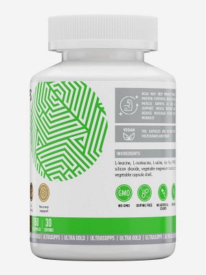 Аминокислоты BCAA ULTRASUPPS Ultra Gold BCAA 4:1:1 480мг - 150 капс