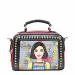 Сумка FASHION STUDDED MESSENGER BAG (Soy Yarissa)
