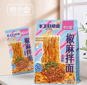 Лапша с сычуаньским перцем и кунжутным соусом 348 гр (3 порции) Китай легкая острота