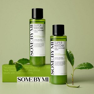 Тонер для сужения пор с чаем матча Some By Mi Super Matcha Pore Tightening Toner, 150мл