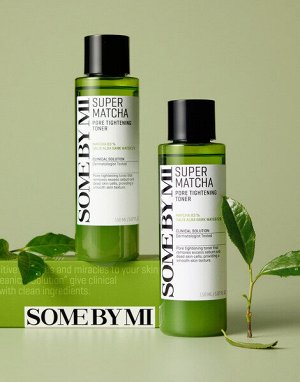 Тонер для сужения пор с чаем матча Some By Mi Super Matcha Pore Tightening Toner, 150мл