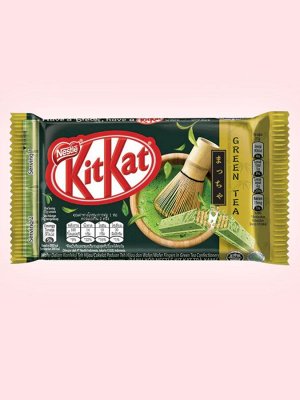 Шоколадный батончик с зеленым чаем Kit Kat 4 Fingers Green Tea 35 гр