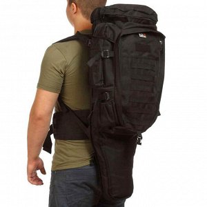 Армейский оружейный рюкзак для винтовки (75 л) (CH-10) №10 - Универсальный рюкзак из водонепроницаемого нейлона высокой плотности. Сетчатые подушечки сзади обеспечивают отличный комфорт при большой на