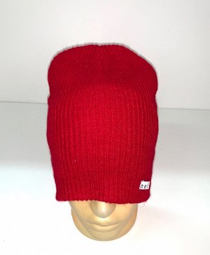 Шапка Красная зачетная шапка  №1621