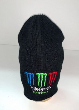 Трендовая шапка Monster Energy   - в подкладку вшиты наушники, музыка всегда с тобой! №1637