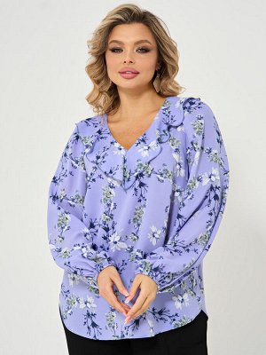 Блузка 0059-26_У турецкая сирень