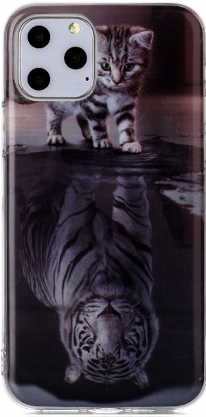 Чехол силикон с рисунком iphone