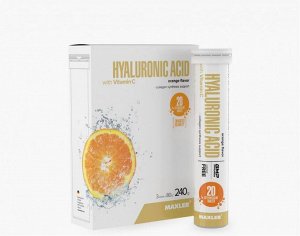 Витамин С MAXLER Hyaluronic Acid with Vitamin C 500мг - 20 шип.таб.