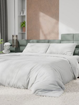 Постельное бельё Этель Евро Tencel 200*220см, 230*245см, 50*70см-2шт, цвет белый