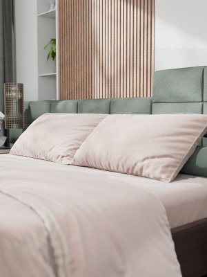 Постельное бельё Этель 2сп Tencel 180*210см, 220*245см, 50*70см-2шт, цвет бежевый