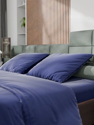 Постельное бельё Этель 2сп Tencel 180*210см, 220*245см, 50*70см-2шт, цвет синий